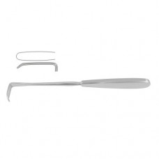 Langenbeck Retractor Hollow Handle Stainless Steel, 22.5 cm - 8 3/4" Blade Size 50 x 11 mm